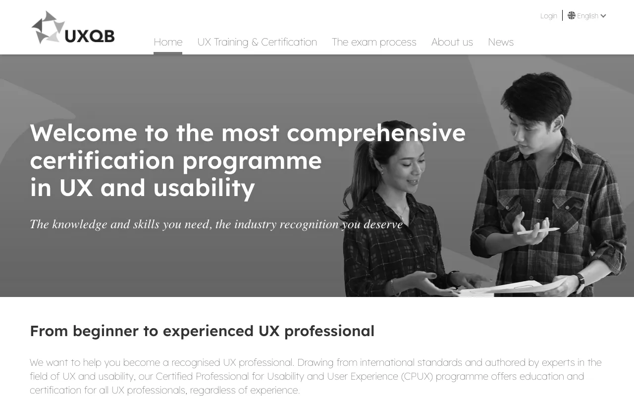 Anteprima di UX Qualification Board, formazione per designer