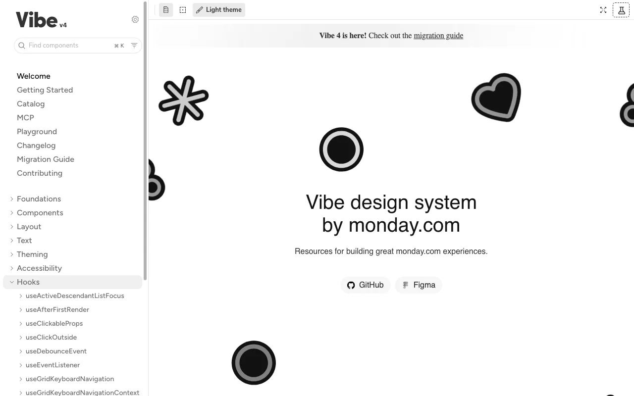 Anteprima di Vibe Design System by Monday