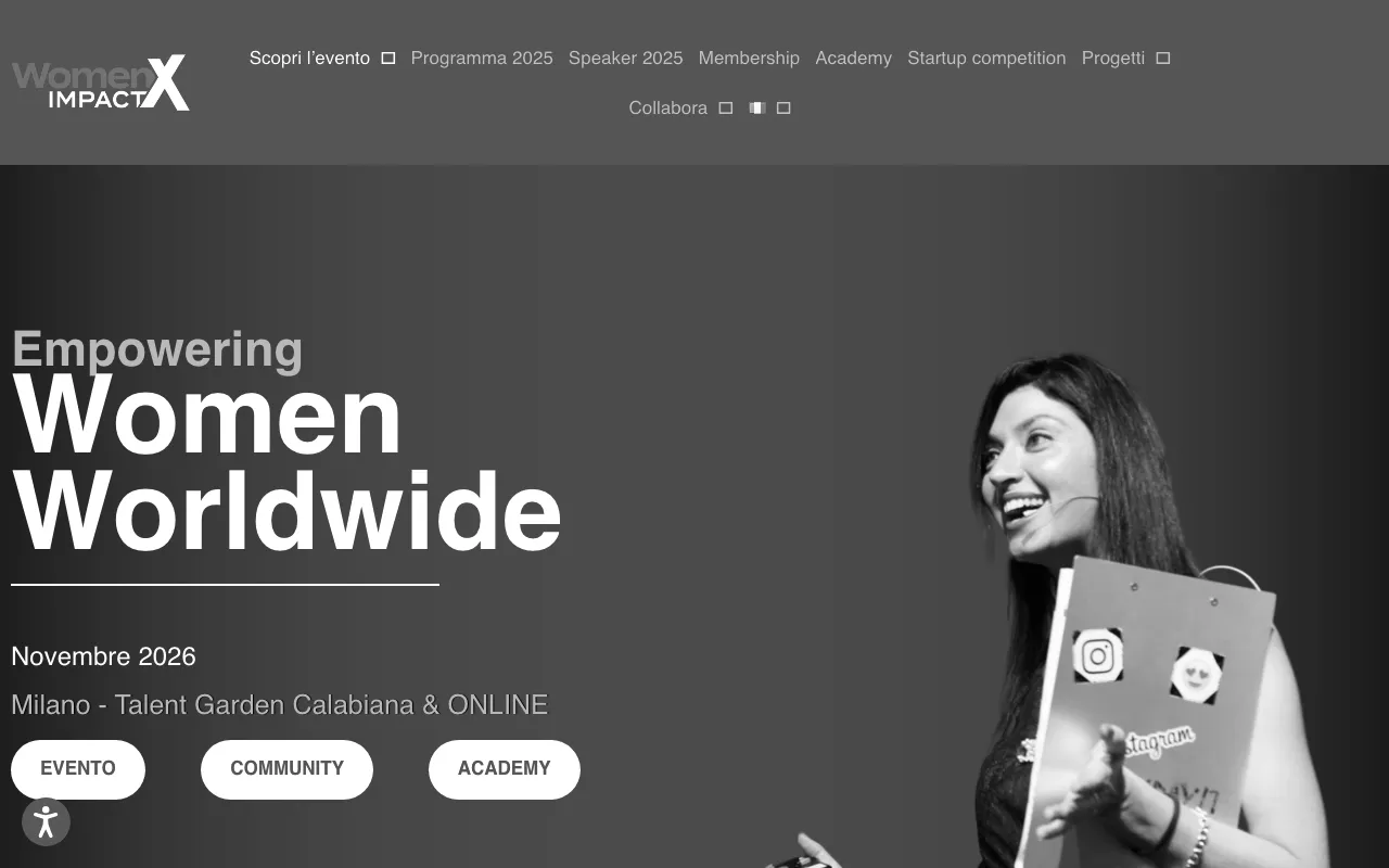Anteprima di Women x Impact, evento sul digitale