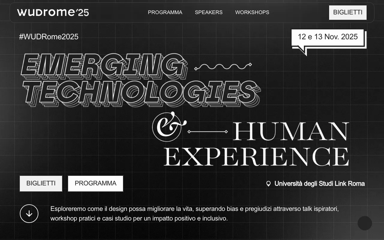 Anteprima di World Usability Day, evento sull’usabilità